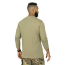 Mission Made Men's Long Sleeve Crew Neck Tshirts (2-Pack) | Coyote | TS3730