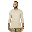 Mission Made Men's Long Sleeve Crew Neck Tshirts (2-Pack) | Sand | TS3730