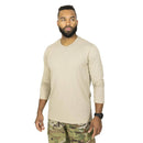 Mission Made Men's Long Sleeve Crew Neck Tshirts (2 Pack) | SAND | TS3730