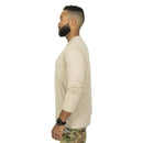 Mission Made Men's Long Sleeve Crew Neck Tshirts (2 Pack) | SAND | TS3730