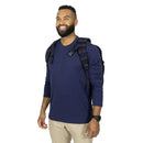 Mission Made Men's Long Sleeve Crew Neck Tshirts (2 Pack) | NAVY | TS3730