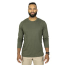 Mission Made Men's Long Sleeve Crew Neck Tshirts (2 Pack) | OD GREEN | TS3730