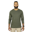Mission Made Men's Long Sleeve Crew Neck Tshirts (2-Pack) | OD Green | TS3730