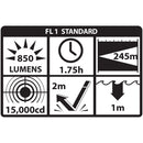 NIGHTSTICK XTREME LUMENS TACTICAL WEAPON-MOUNTED LIGHT W/ REMOTE PRESSURE SWITCH - LONG GUN | TWM-854XL