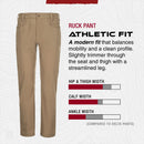 Vertx Men's Ruck Pant | OD Green | VTX1538