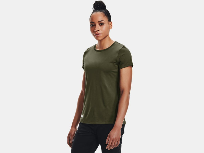 UNDER ARMOUR® WOMENS TAC TECH® T | OD GREEN | 1343357-001