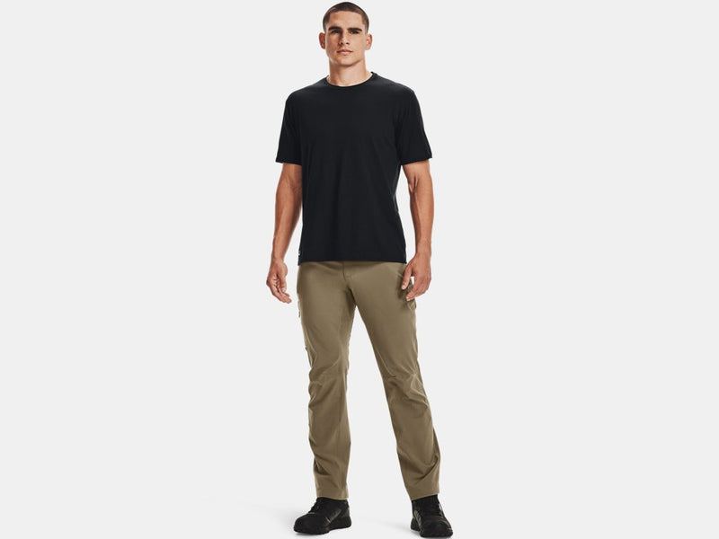 UNDER ARMOUR® Men's UA Tactical Cotton T-Shirt | BLACK | 1351776-001