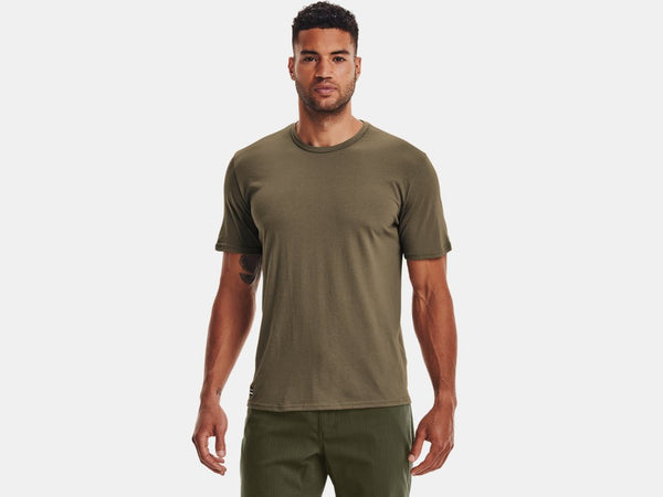 UNDER ARMOUR® Men's UA Tactical Cotton T-Shirt | FEDERAL TAN | 1351776-465