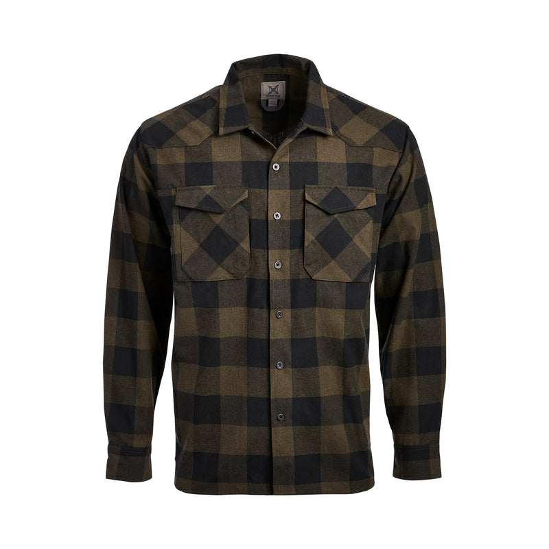 Uniform Works Canada Vertx Canyon Valley Flannel Shirt - LS | MARSHLAND PLAID | VTX1501