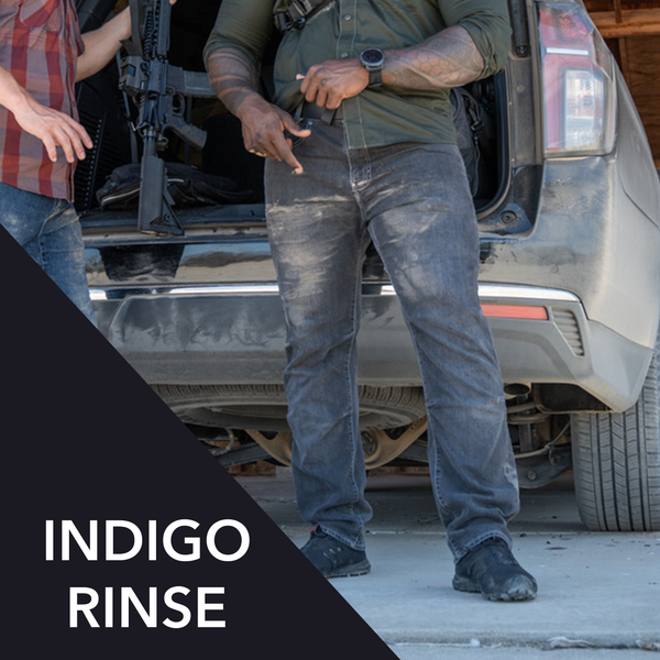 Uniform Works Canada Vertx Defiance Men's Jeans | INDIGO RINSE | VTX1230