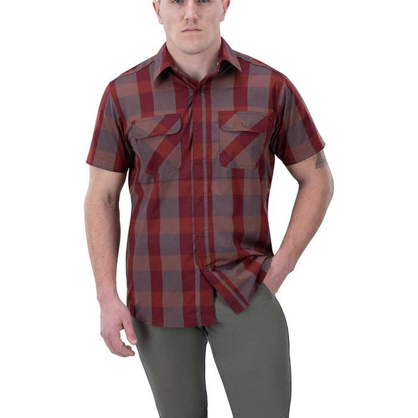 Uniform Works Canada Vertx Weapon Guard Guardian 2.0 Shirt - SS | CAMPFIRE RED PLAID | VTX1431
