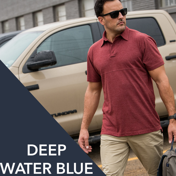 Uniform Works Canada Vertx Assessor Polo | DEEP WATER BLUE | VTX1451