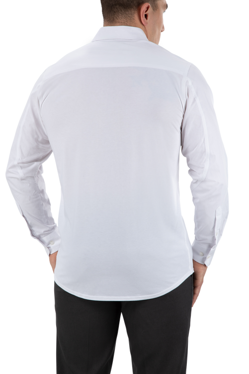 Uniform Works Canada Vertx Capitol Dress Shirt | WHITE NOISE | VTX1490