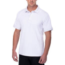 Vertx Men's Coldblack Polo - SS | White | VTX4000P