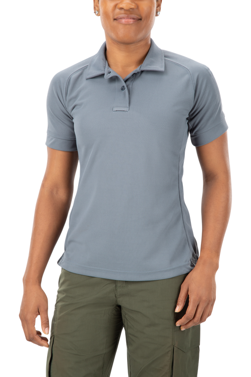 Uniform Works Canada Vertx Coldblack Women's Polo - SS | GREY | VTX4010P