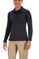 Vertx Coldblack Women's Polo - LS | NAVY | VTX4030P
