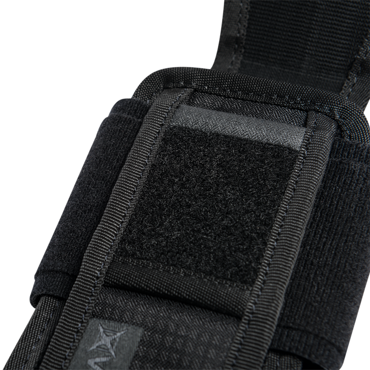 Uniform Works Canada Vertx 100% Nylon Equipment Phone Pouch | BLACK | VTX5140