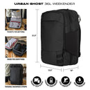 Vertx Urban Ghost Weekender 36L Travel Bag | Black | VTX5311
