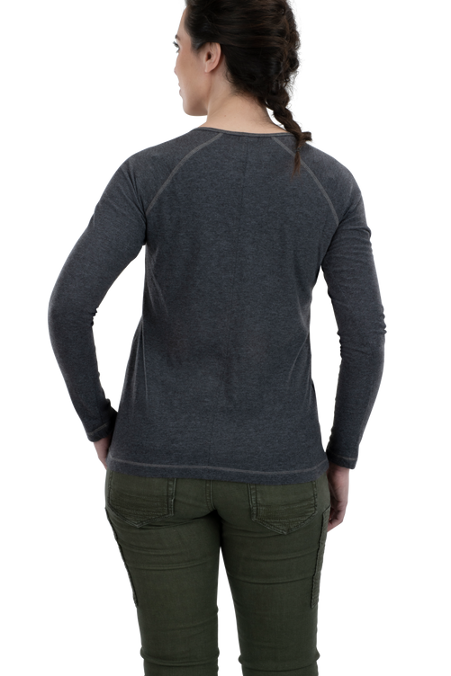 Vertx Women's Collins Henley | EXH / EXHAUST | VTX7015