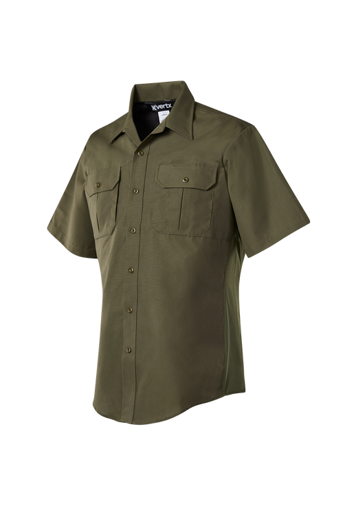 Uniform Works Canada Vertx Phantom LT Ripstop Shirt - SS | OD GREEN | VTX8100