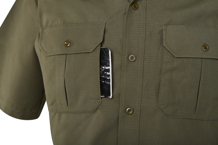 Uniform Works Canada Vertx Phantom LT Ripstop Shirt - SS | OD GREEN | VTX8100
