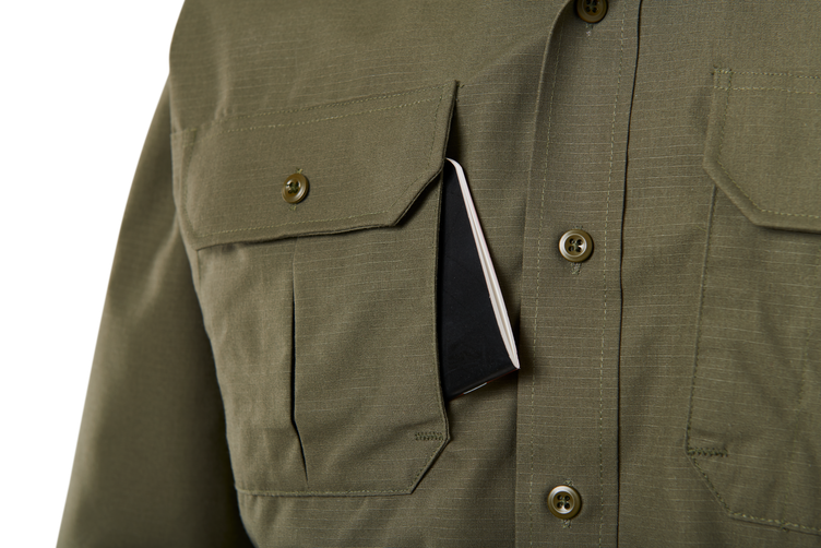 Vertx Phantom LT Ripstop Mens Shirt - LS | OD GREEN | VTX8120
