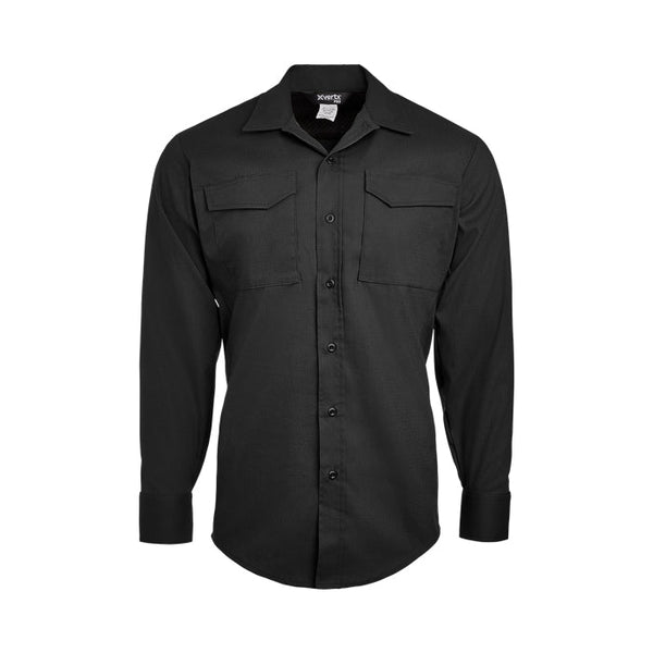 Uniform Works Canada Vertx Phantom Flex Shirt - LS | BLACK | VTX8121