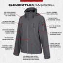 Vertx ElementFlex Hardshell Jacket | Black | VTX8890