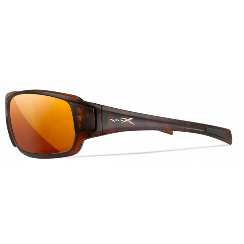 WILEYX® BREACH  |  POLARIZED BRONZE LENS | MATTE HICKORY BROWN FRAME | WX BREACH CCBRH04