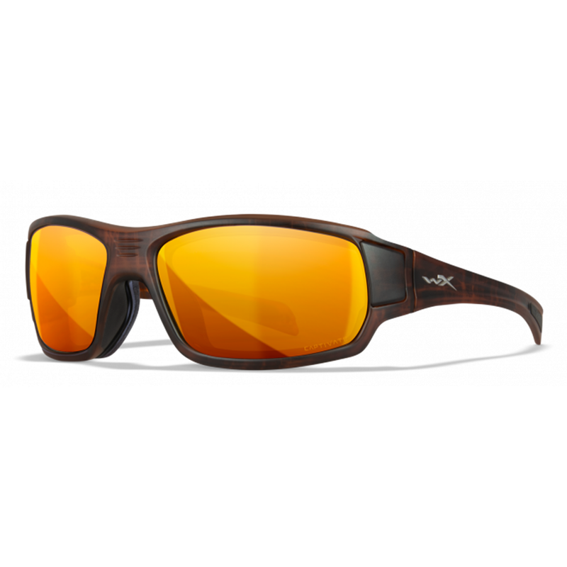 WILEYX® BREACH  |  POLARIZED BRONZE LENS | MATTE HICKORY BROWN FRAME | WX BREACH CCBRH04