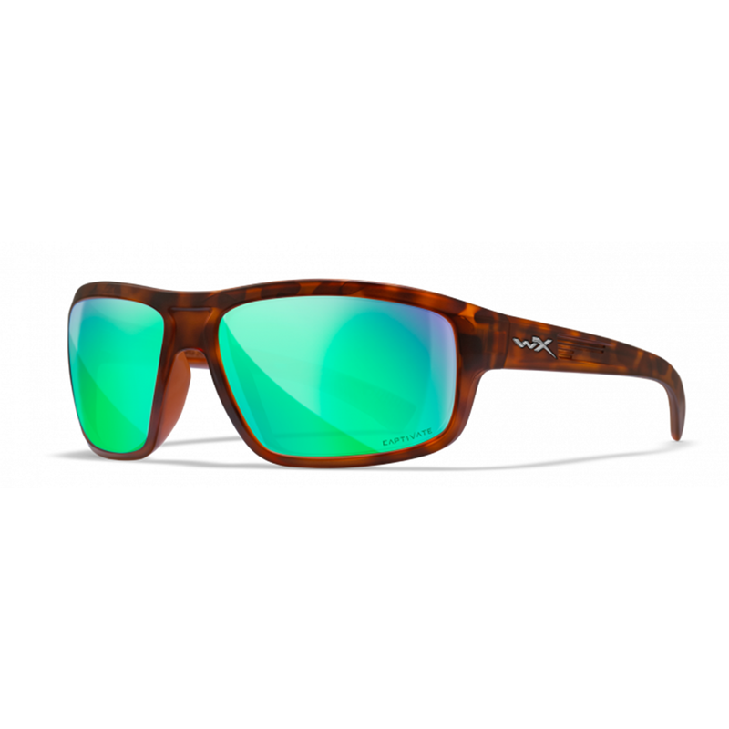 WILEYX® CONTEND  |  POLARIZED GREEN LENS | MATTE DEMI FRAME | WX CONTEND ACCNT07