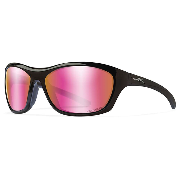 WILEYX® GLORY  |  POLARIZED ROSE GOLD LENS | GLOSS BLACK FRAME | WX GLORY ACGLR10