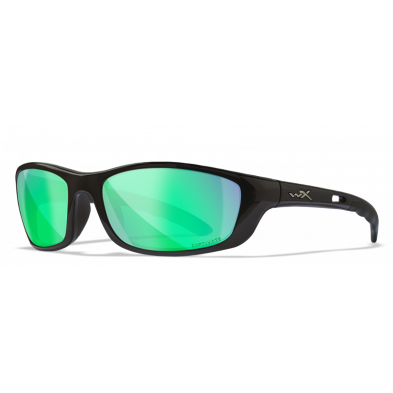 WILEYX® P-17  |  POLARIZED SMOKE GREY LENS | GLOSS BLACK FRAME | WX P-17 P-17