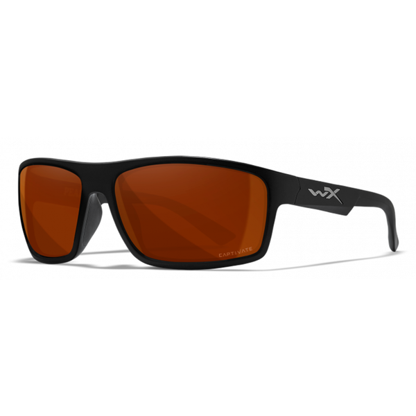 WILEYX® PEAK  |  POLARIZED COPPER LENS | MATTE BLACK FRAME | WX PEAK ACPEA02