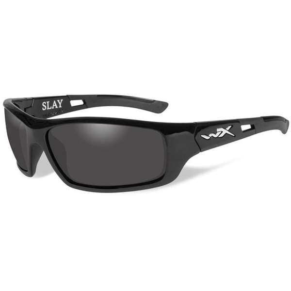 WILEYX® SLAY  |  POLARIZED SMOKE GREY LENS | MATTE BLACK FRAME | WX SLAY ACSLA04