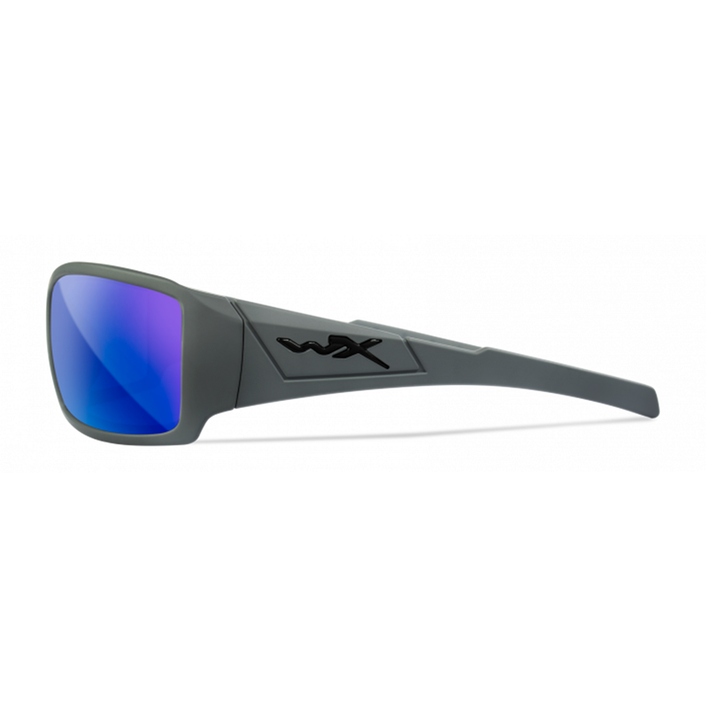 WILEYX® TWISTED  |  POLARIZED BLUE LENS | MATTE GREY FRAME | WX TWISTED SSTWI09