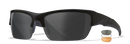 WILEYX® VALOR | CLEAR & LIGHT RUST LEN | MATTE BLACK FRAME | WX VALOR CHVAL06
