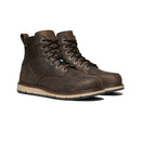 KEEN Men's CSA San Jose 6" Waterproof Boot (Aluminum Toe) | Brown/Black | 1023250