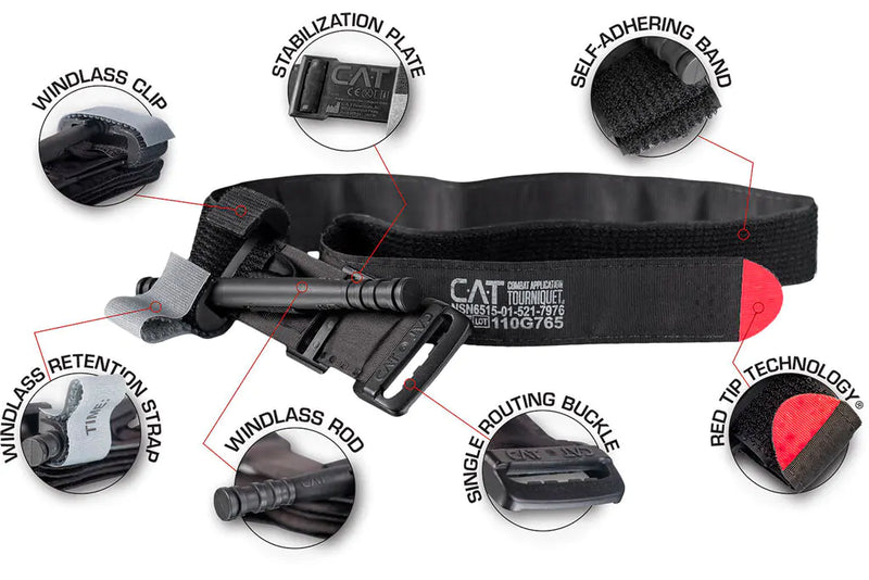 BLUE FORCE GEAR | COMBAT APPLICATION TOURNIQUET (C-A-T) | P-TQ-01