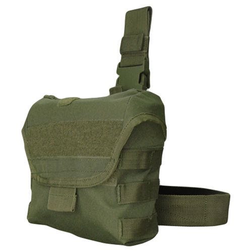 CONDOR | MA38: DROP LEG DUMP POUCH OD GREEN | MA38-001