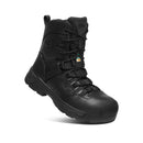 KEEN Men's CSA Oshawa+ 8" Waterproof Boot (Carbon Toe) | Black/Black | 1026792