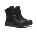 KEEN Men's CSA Oshawa+ 8" Waterproof Boot (Carbon Toe) | Black/Black | 1026792