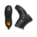 KEEN Men's CSA Oshawa+ 8" Waterproof Boot (Carbon Toe) | Black/Black | 1026792