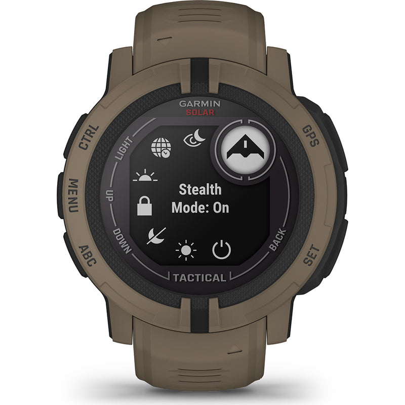 GARMIN Instinct® 2 Solar - Tactical Edition, Coyote Tan | 010-02627-14