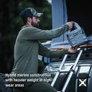 Vertx Men's Merino Base Layer Hoody | Ranger Green | VTX1529