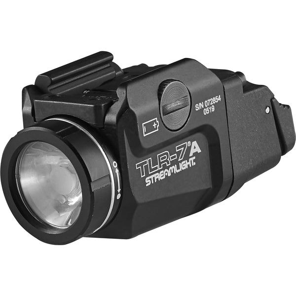 STREAMLIGHT TLR-7A FLEX - INCLUDES HIGH SWITCH, LOW SWITCH, CR123A LITHIUM BATTERY, AND KEY KIT - BOX - BLACK | STRE-69424