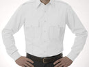 MENS LONG SLEEVE AMERICAN MILITARY STYLE UNIFORM SHIRT | WHITE | | 82AEL