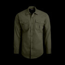 Vertx Men's Fusion Flex Shirt - LS | OD GREEN | VTX8240