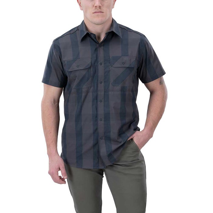 Vertx Short Sleeve Weapon Guard Guardian Shirt | BLAP / BLUE ASH PLAID | VTX1431