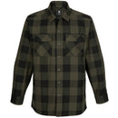 Vertx Men's Last Line Stretch Flannel | MARSHLAND PLAID | VTX1535